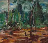 Wolf Kibel, Landscape with Trees