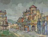 Gregoire Boonzaier, Cape Town Street Scene
