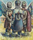 Gerard Sekoto, The Mandebele Girls