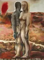 Deborah Bell, A World on Fire, oil on canvas