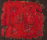 Alexis Preller, Red Abstract