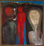 Cecil Skotnes, Figures at the Shore