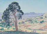 Jacobus Hendrik Pierneef, Landscape with Tree