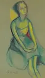 Bettie Cilliers-Barnard, Seated Woman