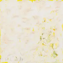 Gail Behrmann, White Square #10, oil on canvas