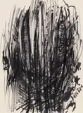Abstract Composition II, sketch by Alexis Preller, felt-tip pen on paper, sold Jun 2022