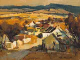Titta Fasciotti, Village Scene