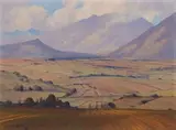 Willem Hermanus Coetzer, Farm in Mountain Landscape