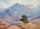 Willem Hermanus Coetzer, Road through Mountain Landscape