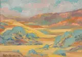 Piet van Heerden, Landscape with Trees and Hills
