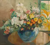 Jan Dingemans, Vase of Mixed Flowers