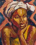 Hennie Niemann jnr, African Woman