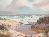 Roy Taylor, Seascape, oil on board