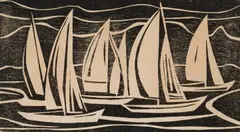 Anna Vorster, Zeekoeivlei, woodcut on paper