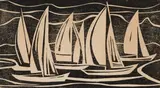 Anna Vorster, Zeekoeivlei, woodcut on paper