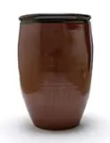 Digby Hoets, Large Pot with Tenmoku Rim