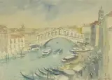 Terence McCaw, The Rialto Bridge, Venice