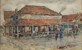 Sydney Carter, Old Market Place, Waltham Abbey, North London