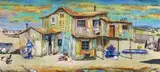 Willie Bester, Shanty Town, mixed media with collage on board