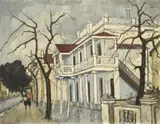 David Botha, 177 Main Road, Paarl, oil on canvas laid down on board
