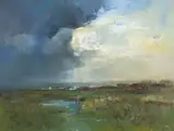 Errol Boyley, Landscape, oil on canvas
