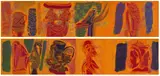 Andrew Verster, African Cliché I and III, two