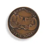 Walter Battiss, Fook Island Coin, bronze