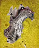 Christo Coetzee, Yellow Baroque Form