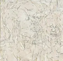 Kagiso Patrick Mautloa, Having a Chat, oil on canvas