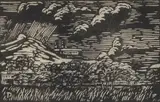 Uniegebou (Nilant 38) by Jacobus Hendrik Pierneef, linocut, sold Apr 2022
