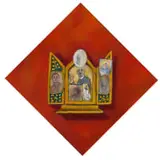 Judith Mason, Icon, oil on board