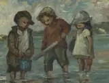 Amos Langdown, Children Pumping Prawns