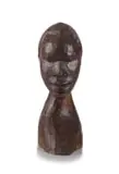 Michael Gagashe Zondi, Head of a Boy, hardwood