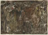 Gordon Vorster, Figural Composition, watercolour on paper