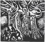 Peter Clarke, Walking Quickly Through the Evening Woods