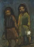 Amos Langdown, Two Girls