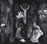 Roger Ballen, Ascension, 2013, Asylum of the Birds Series
