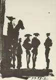 Toros Y Toreros by Pablo Picasso, lithograph, sold Apr 2022