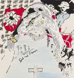 Bekezela Mabena, God has a Dream, screenprint and watercolour on paper