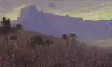 Allerley Glossop, Mountainous Landscape, oil on board