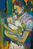 Ephraim Ngatane, Mother and Child