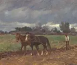 Edward Roworth, Ploughing the Field