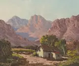 Gabriel de Jongh, Cottage in the Mountains