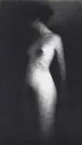 Paul Emsley, Nude in Portrait, charcoal on paper