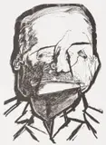 Paul Stopforth, The General, lithograph on paper