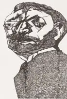 Paul Stopforth, The Famous Writer, lithograph on paper