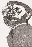 Paul Stopforth, The Famous Writer, lithograph on paper