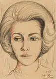 Johannes Meintjes, Portrait of a Woman