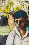 Johannes Meintjes, Boy with Daffodils