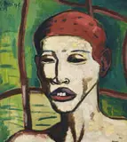 François Krige, The Initiate, oil on board